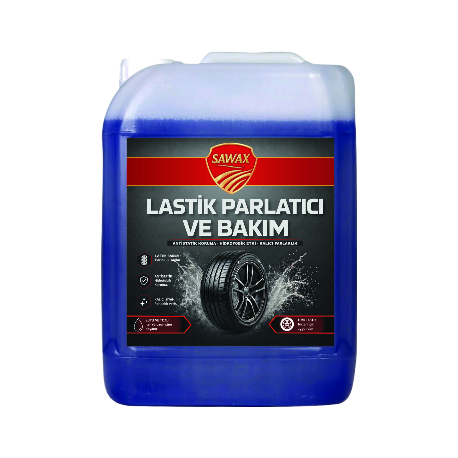Lastik Parlatıcı ve Bakım — Mavi 20 LT
